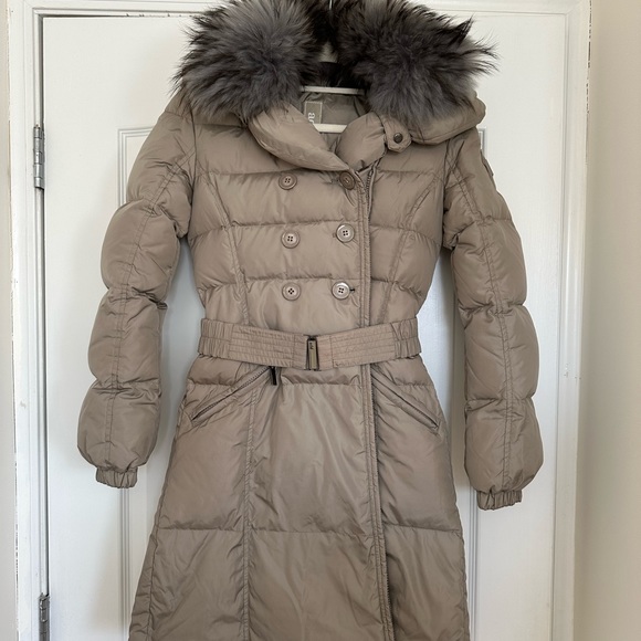 ADD Down Coat with Fur Collar - Picture 2 of 6